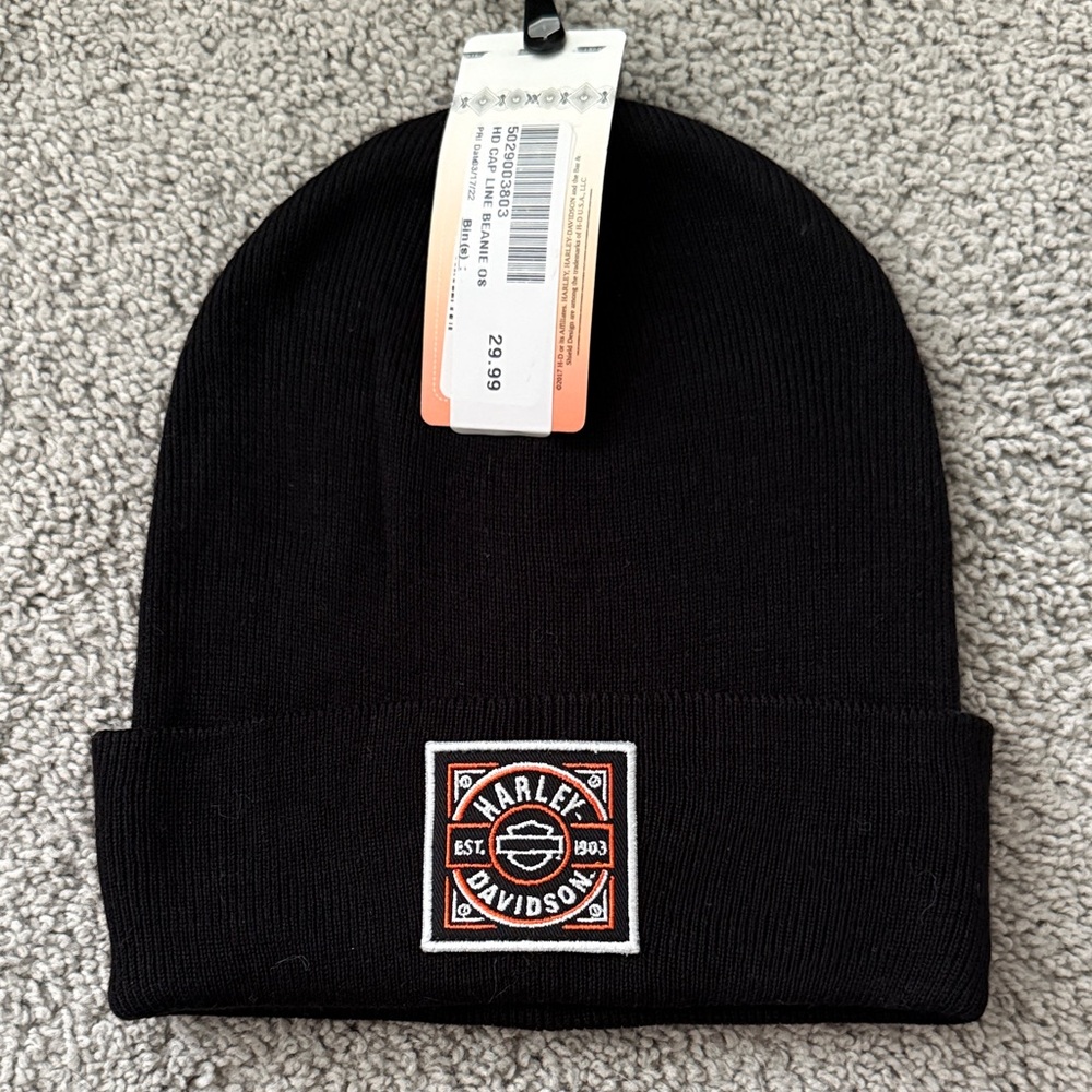 Harley-Davidson Classic Black Beanie (Tennessee)